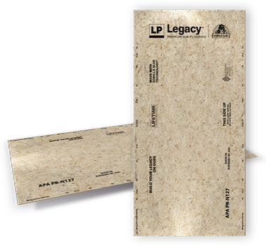 LP® Legacy 3/4" Tongue and Groove OSB Sub-Floor
